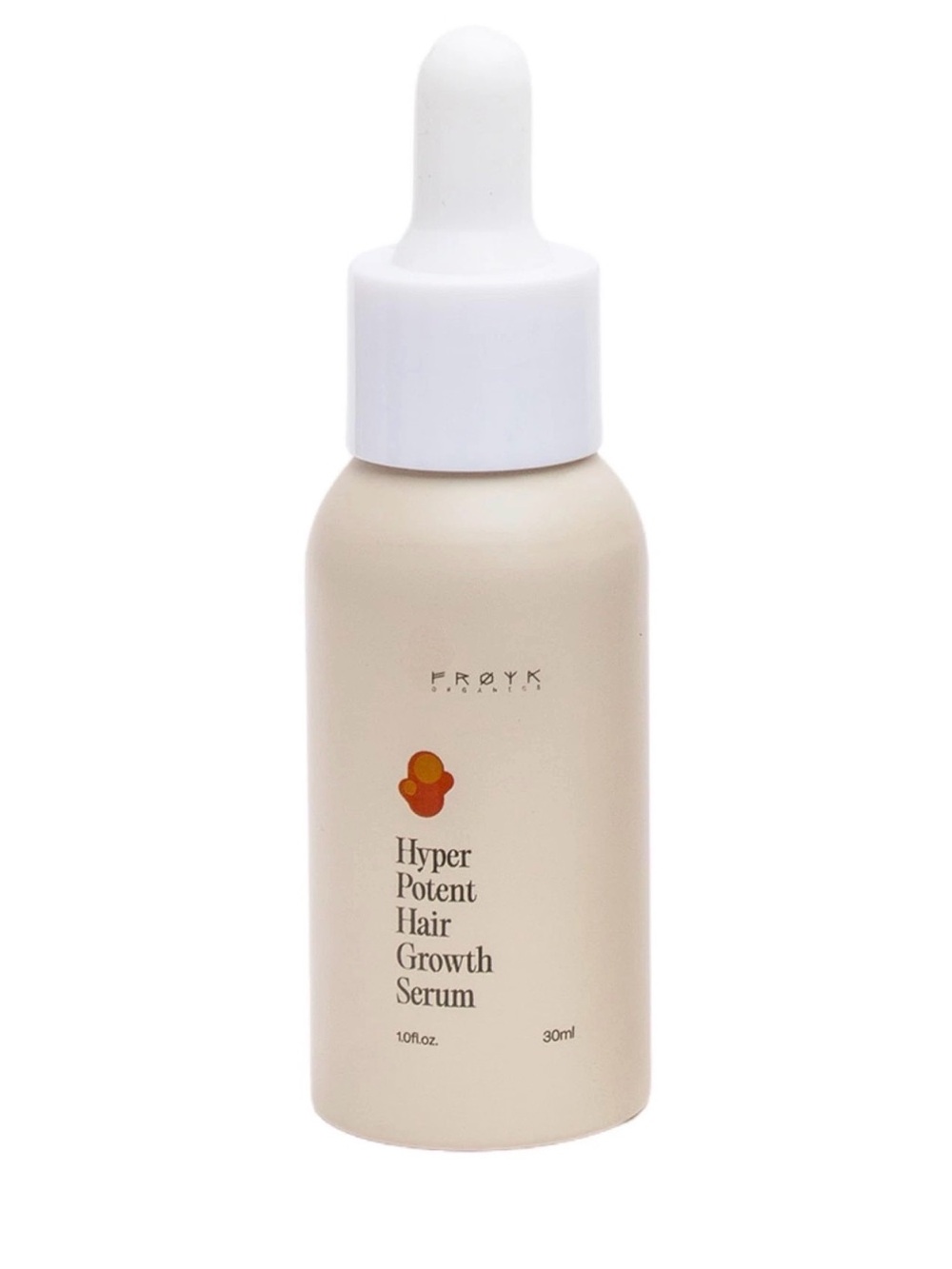 FROYK Hyper Potent Hair Growth Serum - Beige & White Bottle